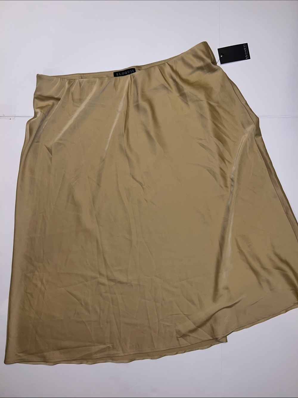 Eloquii Gold Skirt